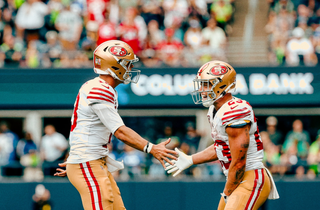 Los 49ers comienzan con el pie derecho y vencen a Seattle en duelo&nbsp;divisional