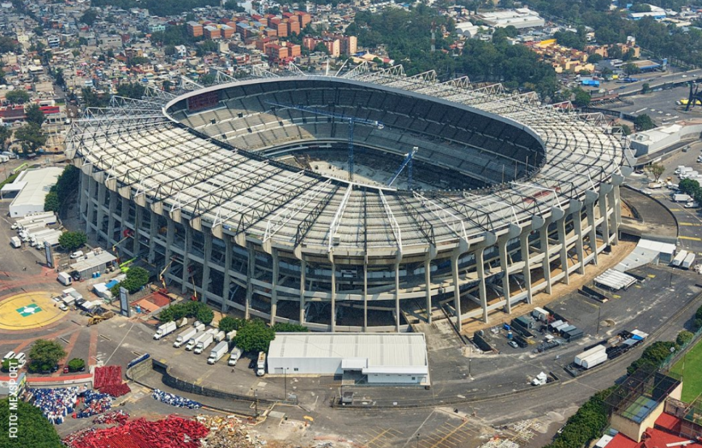 A contrarreloj: el Estadio Azteca aún no ve el final de su&nbsp;remodelación