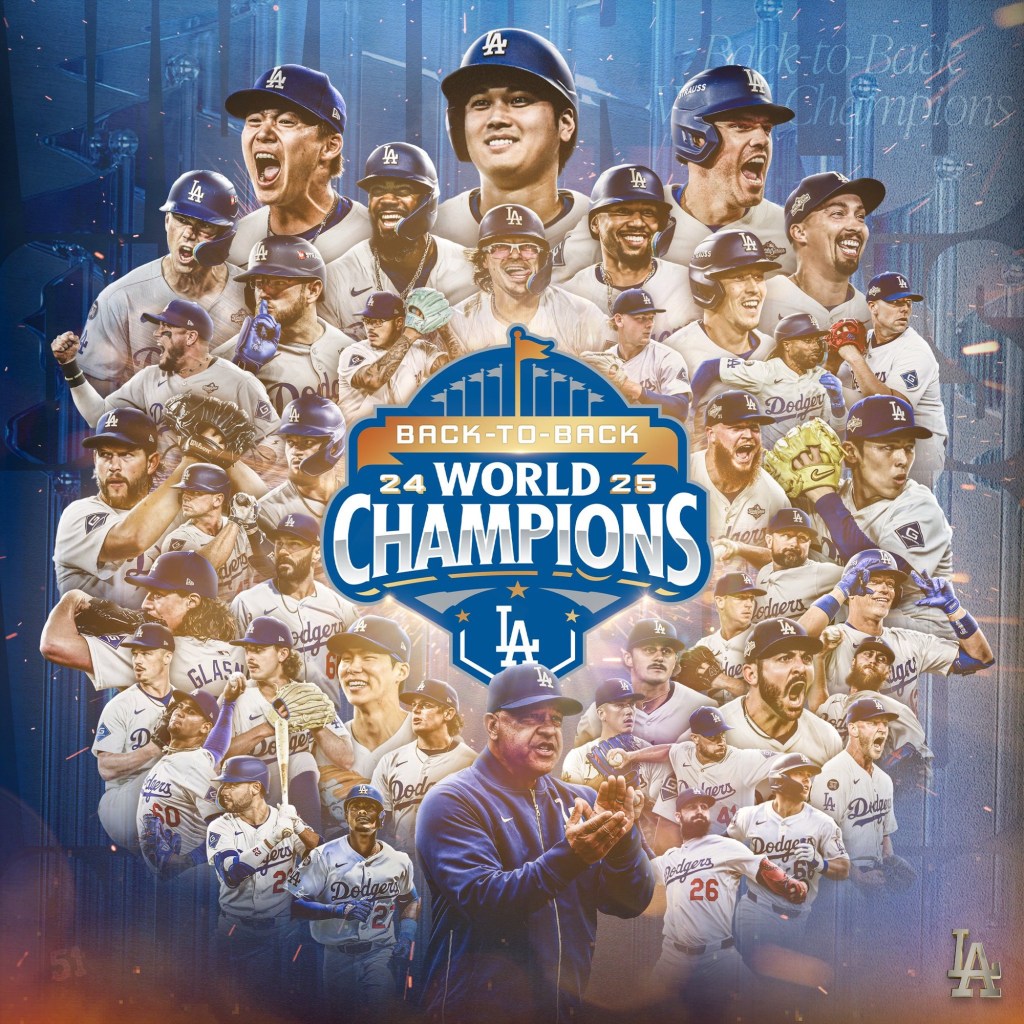 !La historia se repite! Los Dodgers consiguen el&nbsp;bicampeonato.