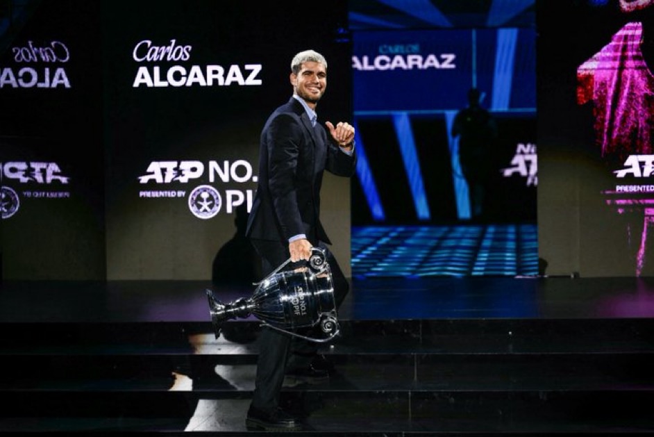 Otra vez en la cima: Alcaraz firma una temporada digna de&nbsp;leyenda