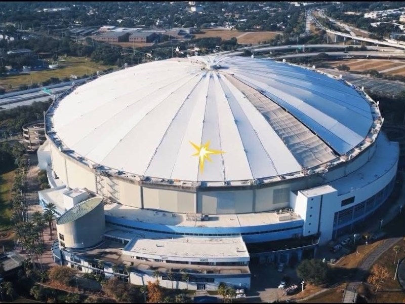 El Tropicana Field supera los daños del huracán y se prepara para&nbsp;abrir