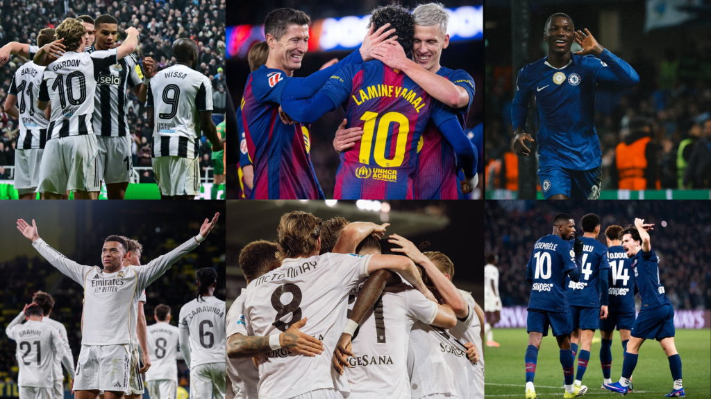 El mismo día y a la misma hora: se juega la última jornada de la Champions&nbsp;League.