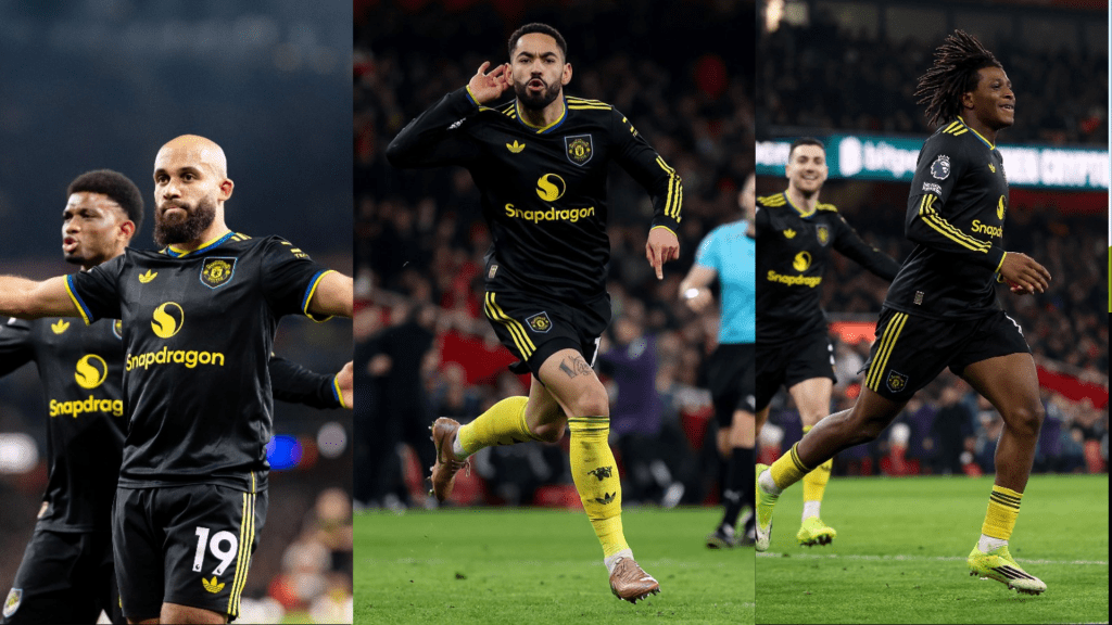 Locura en el emirates: El manchester united derrotá 3-2 al arsenal y enciende la lucha por el&nbsp;TÍTULO.